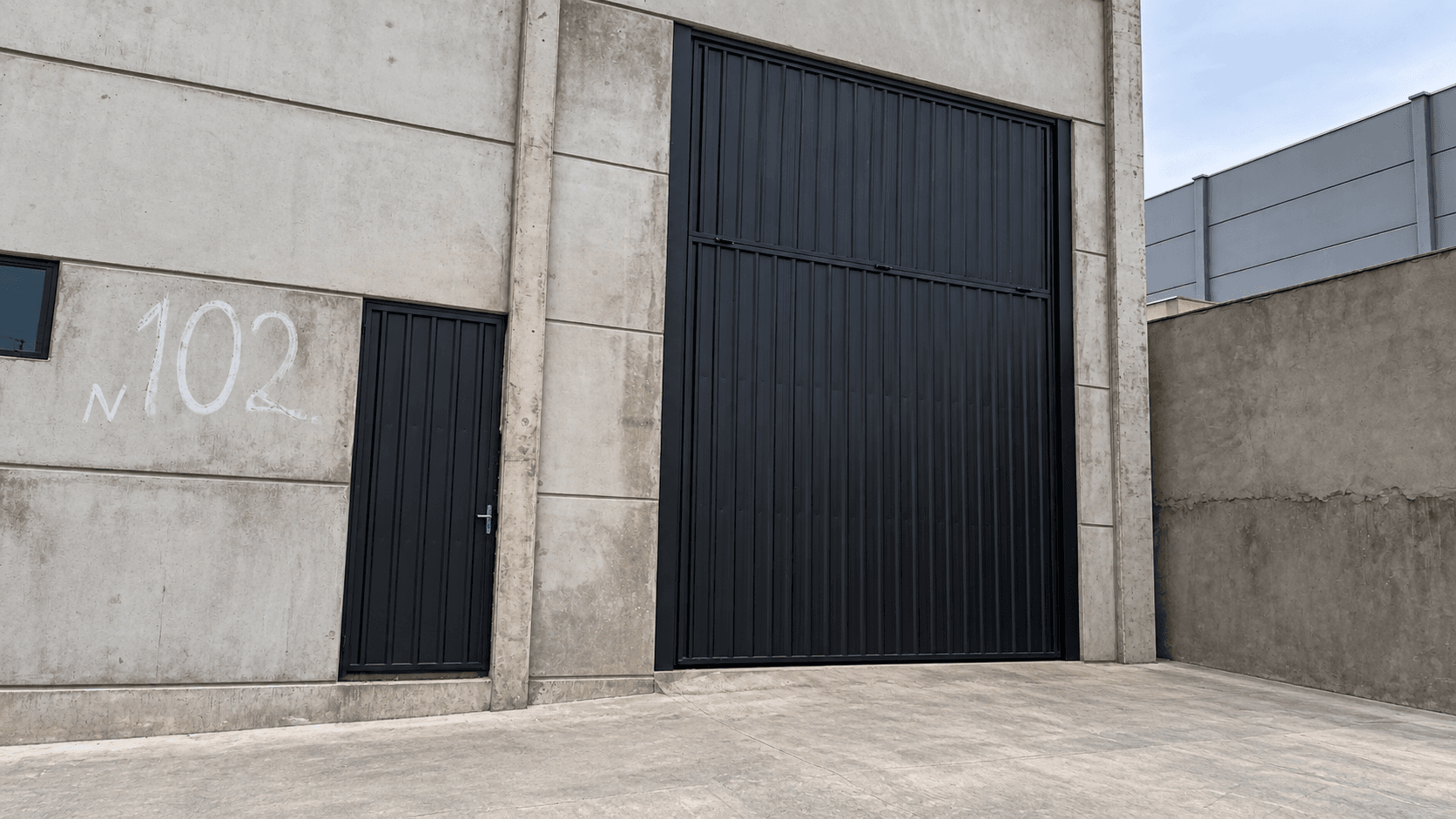 Portões industriais